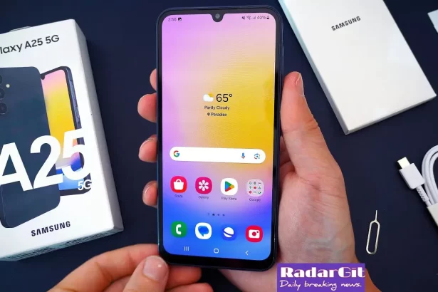 Samsung Galaxy A25 5G Unboxing, Hands-On & First Impressions! (Blue Black)