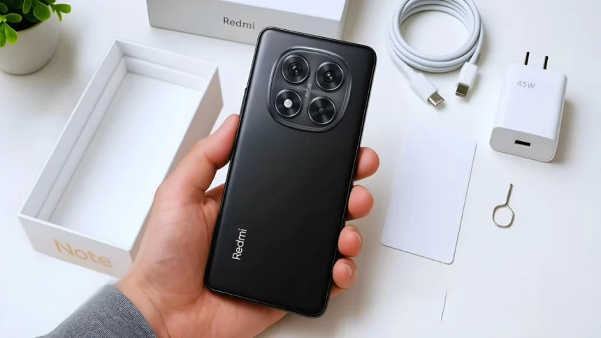 Xiaomi Redmi Note 14 Pro 5G smartphone · 6.67" 1220x2712 pixels · 200MP 2160p · 8/12GB RAM Dimensity 7300 Ultra · 5110mAh 45W.