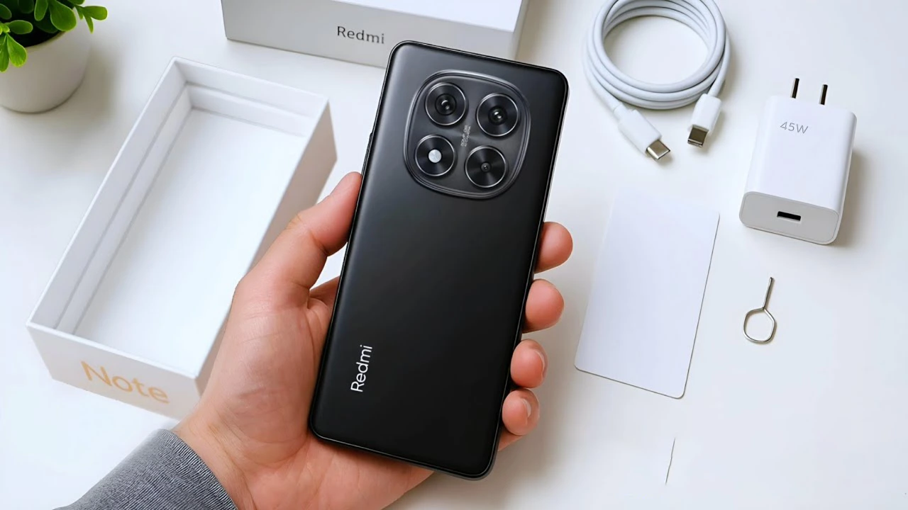 Xiaomi Redmi Note 14 Pro 5G smartphone · 6.67" 1220x2712 pixels · 200MP 2160p · 8/12GB RAM Dimensity 7300 Ultra · 5110mAh 45W.
