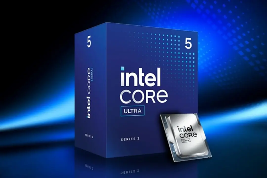 Bar chart comparing Intel Core Ultra 5 235 single-core and multi-core performance scores