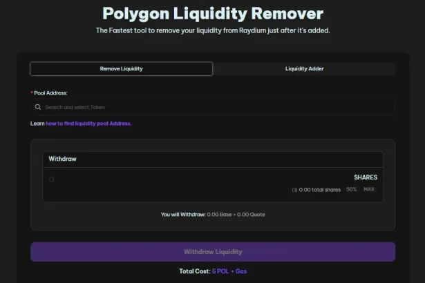 How to Remove Liquidity in Polygon Uniswap): Quick Guide