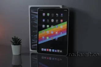 Sleek iPad Pro 11 (2022) with Liquid Retina display and M2 chip, paired with Apple Pencil and Magic Keyboard. Ideal for creative and professional workflows