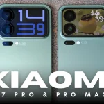 Xiaomi 17 Pro's 6.3-inch LTPO AMOLED display with a 120Hz refresh rate, showing the user interface