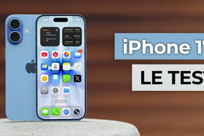A dramatic, conceptual image showing a completely portless iPhone 17 with a wrap-around display. The visual emphasizes the absence of any buttons or ports.